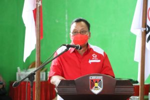 Wabup RD Saat Menyampaikan Sambutan