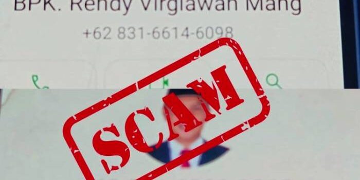 Waspada! Penipuan Online Mengatasnamakan Wakil Walikota Kotamobagu Rendy Virgiawan Mangkat Marak Beredar Waspada! Penipuan Online Mengatasnamakan Wakil Walikota Kotamobagu Rendy Virgiawan Mangkat Marak Beredar